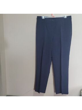 Tradition Womans Classic Navy Pants Size 10p